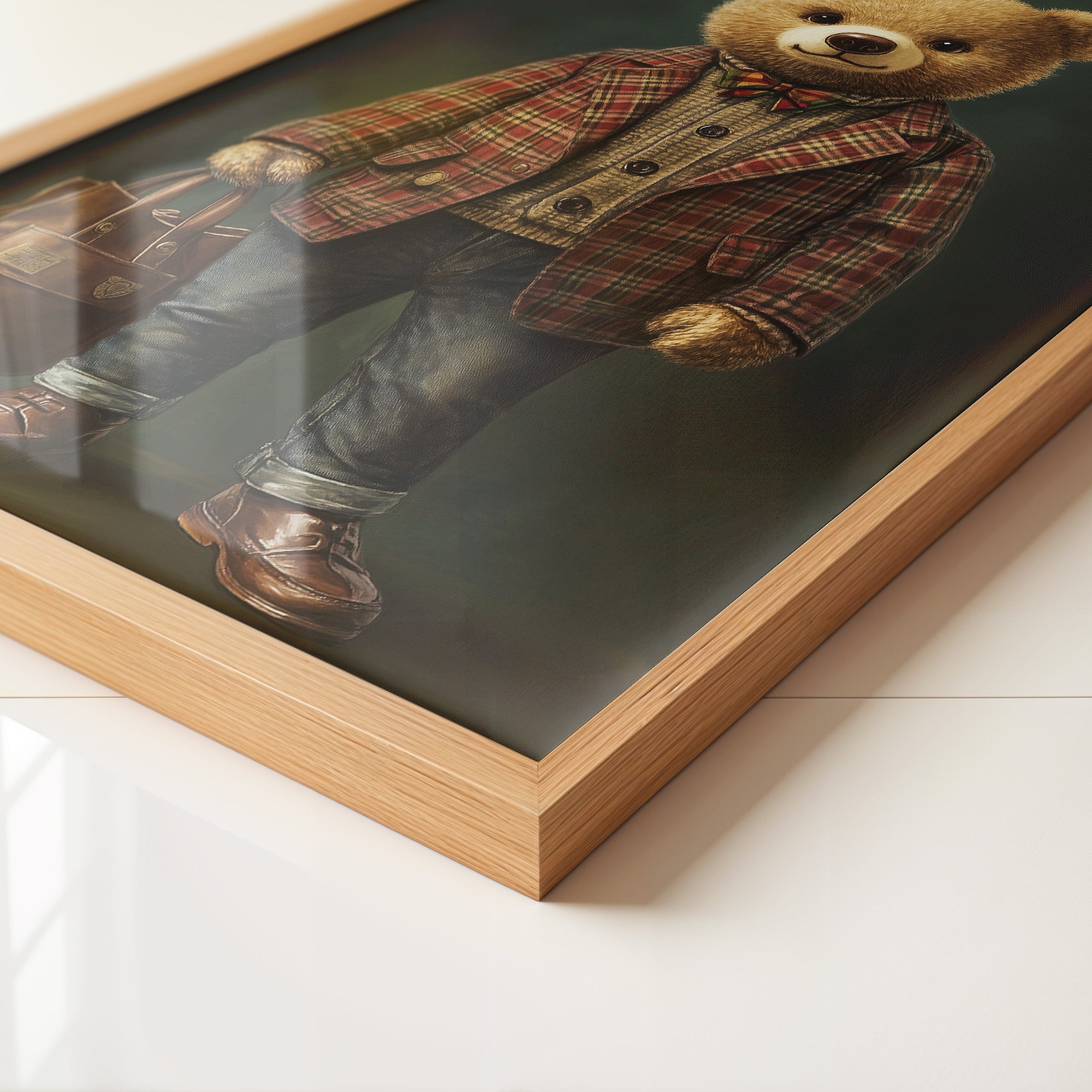 Teddybär Retro Mode