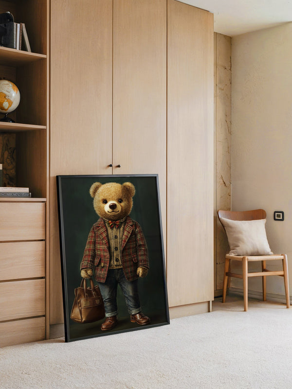 Teddybär Retro Mode