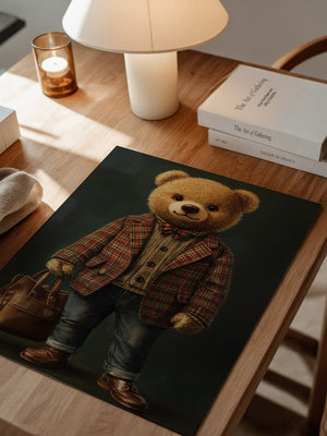Teddybär Retro Mode