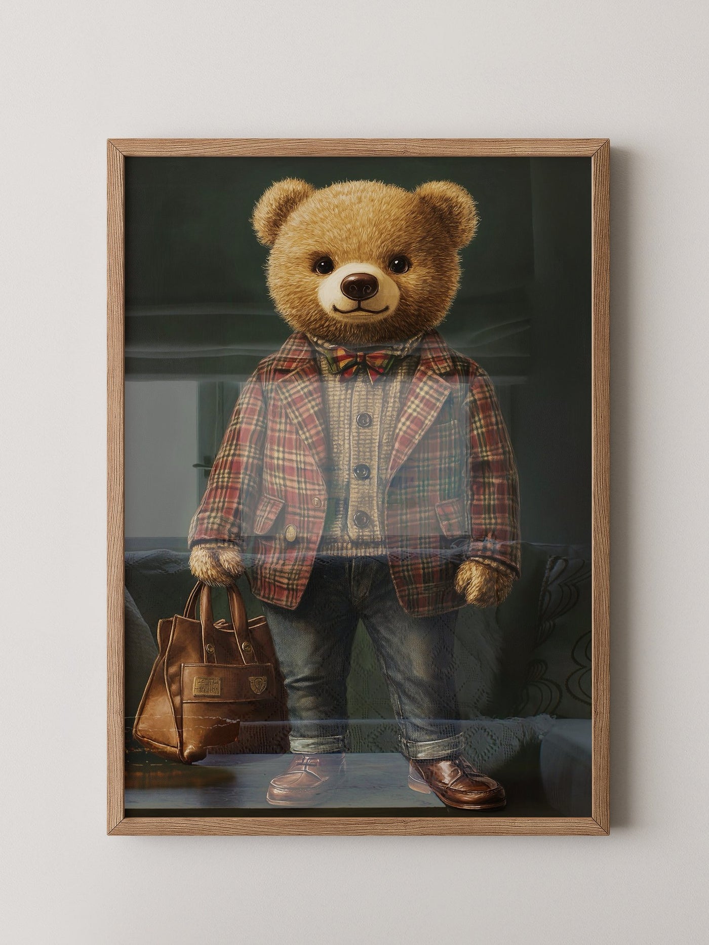 Teddybär Retro Mode