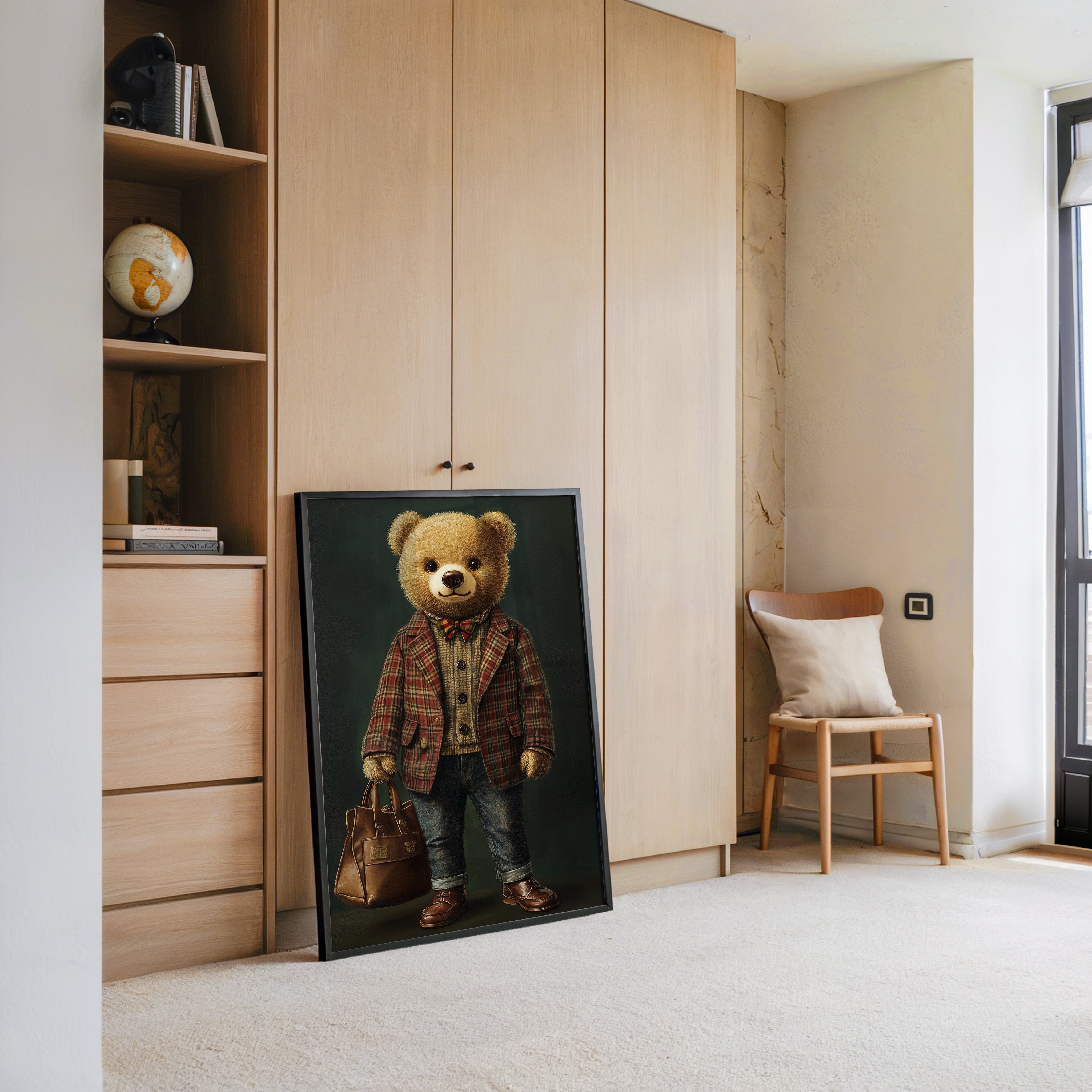 Teddybär Retro Mode