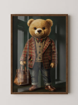 Teddybär Retro Mode