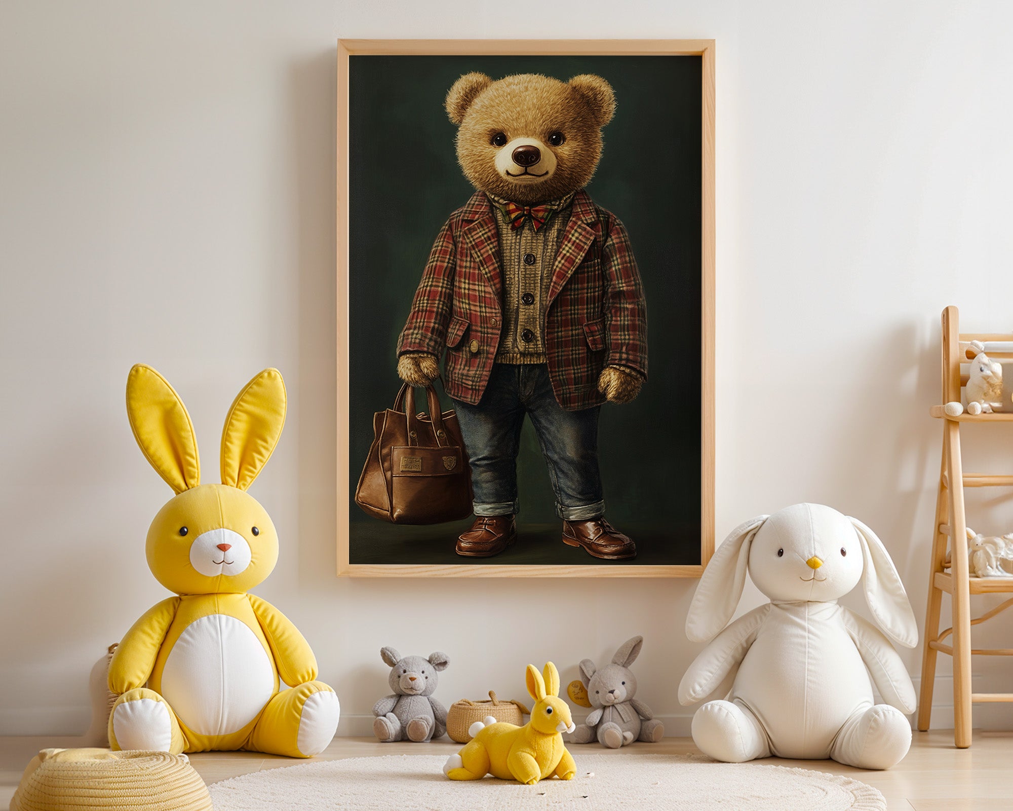 Teddybär Retro Mode