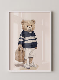 Teddy Bär Mode Strickjacke