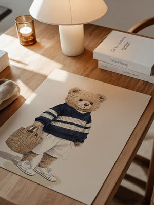 Teddy Bär Mode Strickjacke