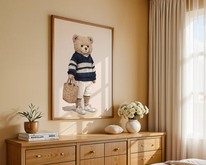 Teddy Bär Mode Strickjacke