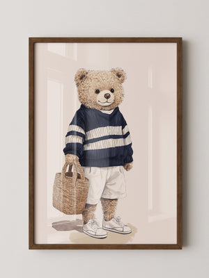 Teddy Bär Mode Strickjacke