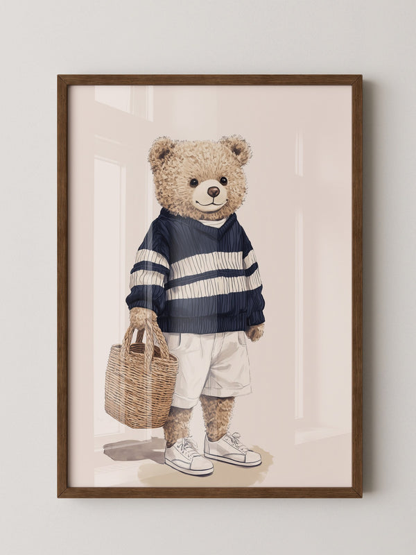 Teddy Bär Mode Strickjacke