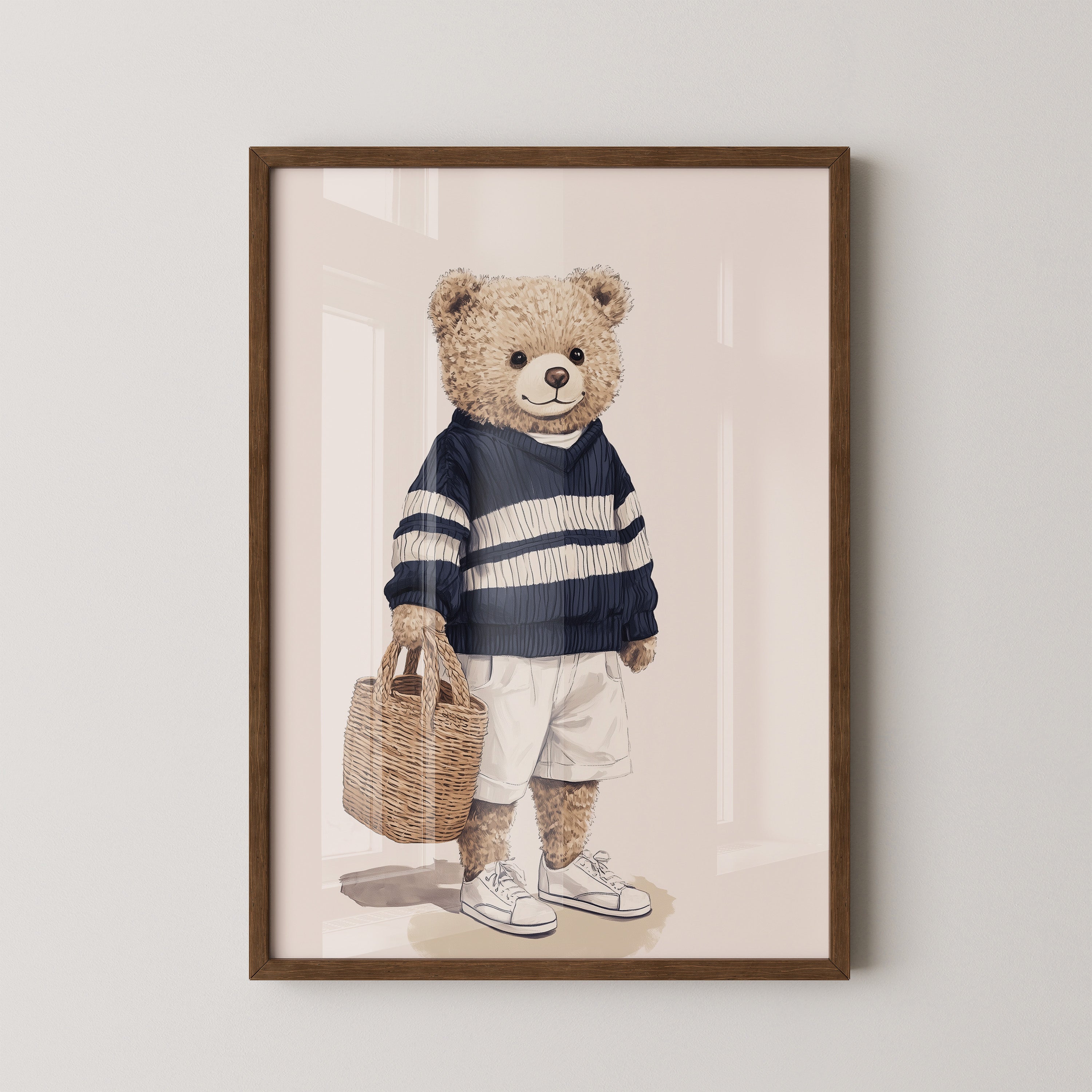 Teddy Bär Mode Strickjacke