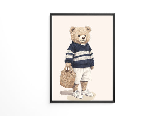 Teddy Bär Mode Strickjacke