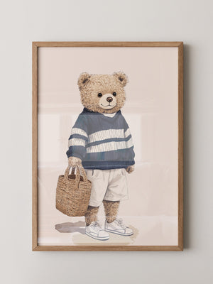 Teddy Bär Mode Strickjacke
