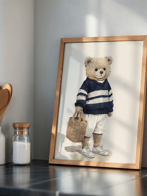 Teddy Bär Mode Strickjacke