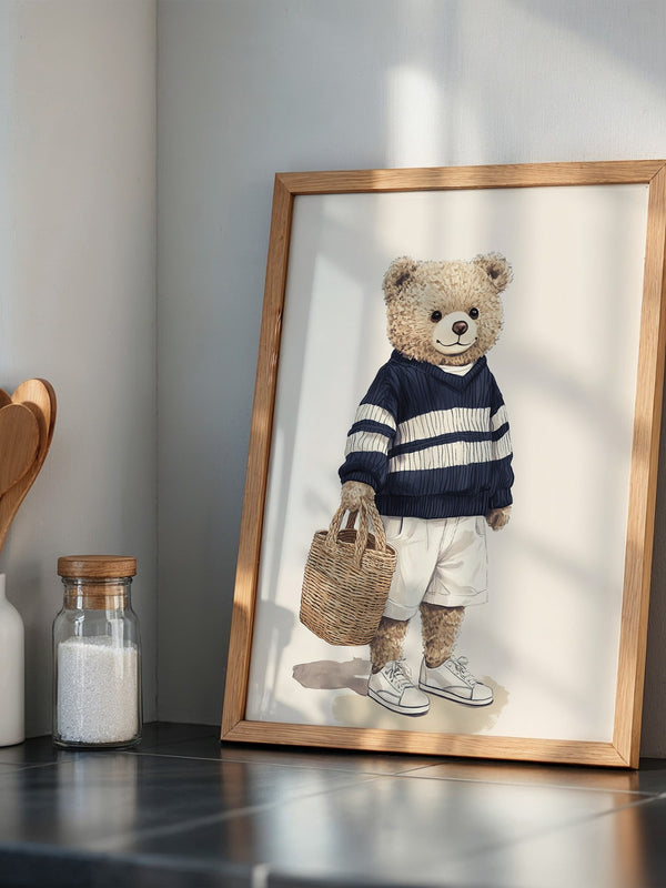 Teddy Bär Mode Strickjacke