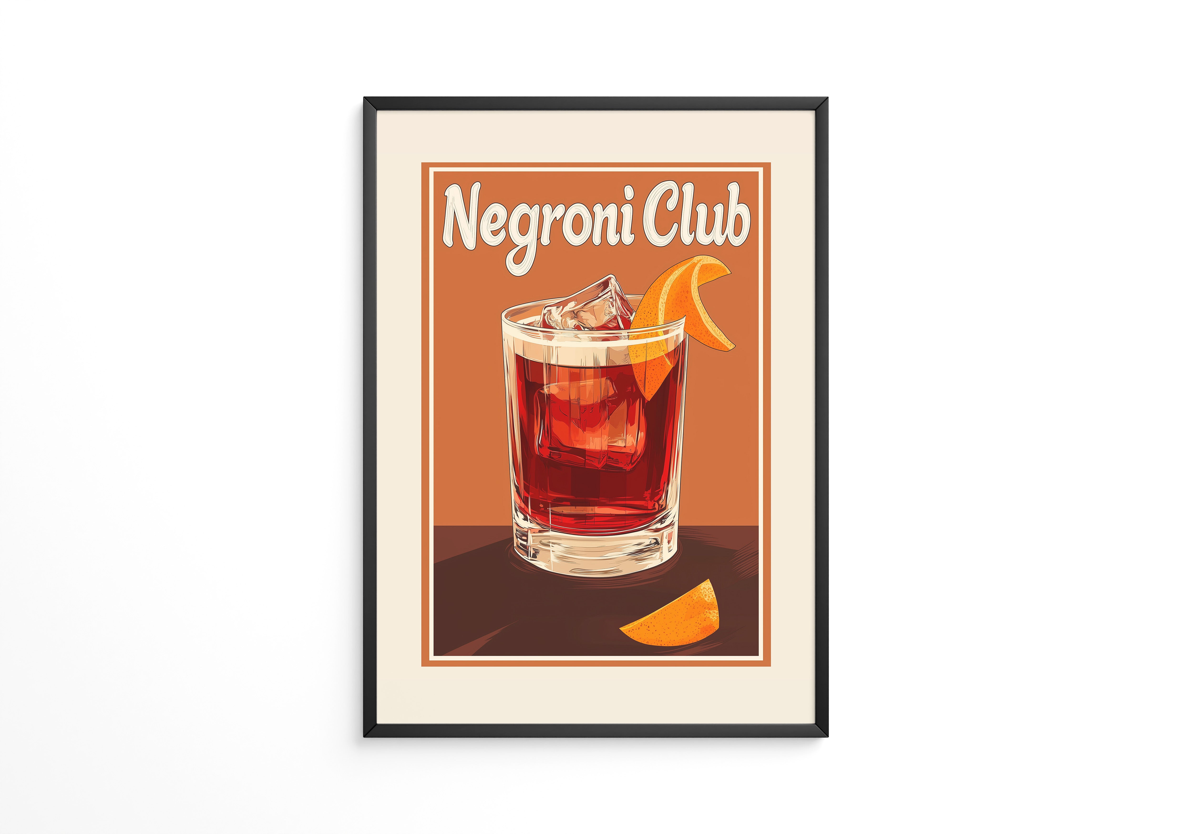 Negroni Glas Vintage Stil