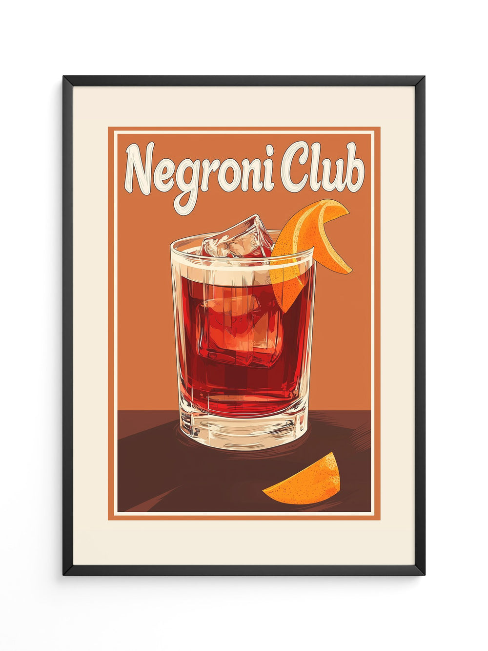 Negroni Glas Vintage Stil