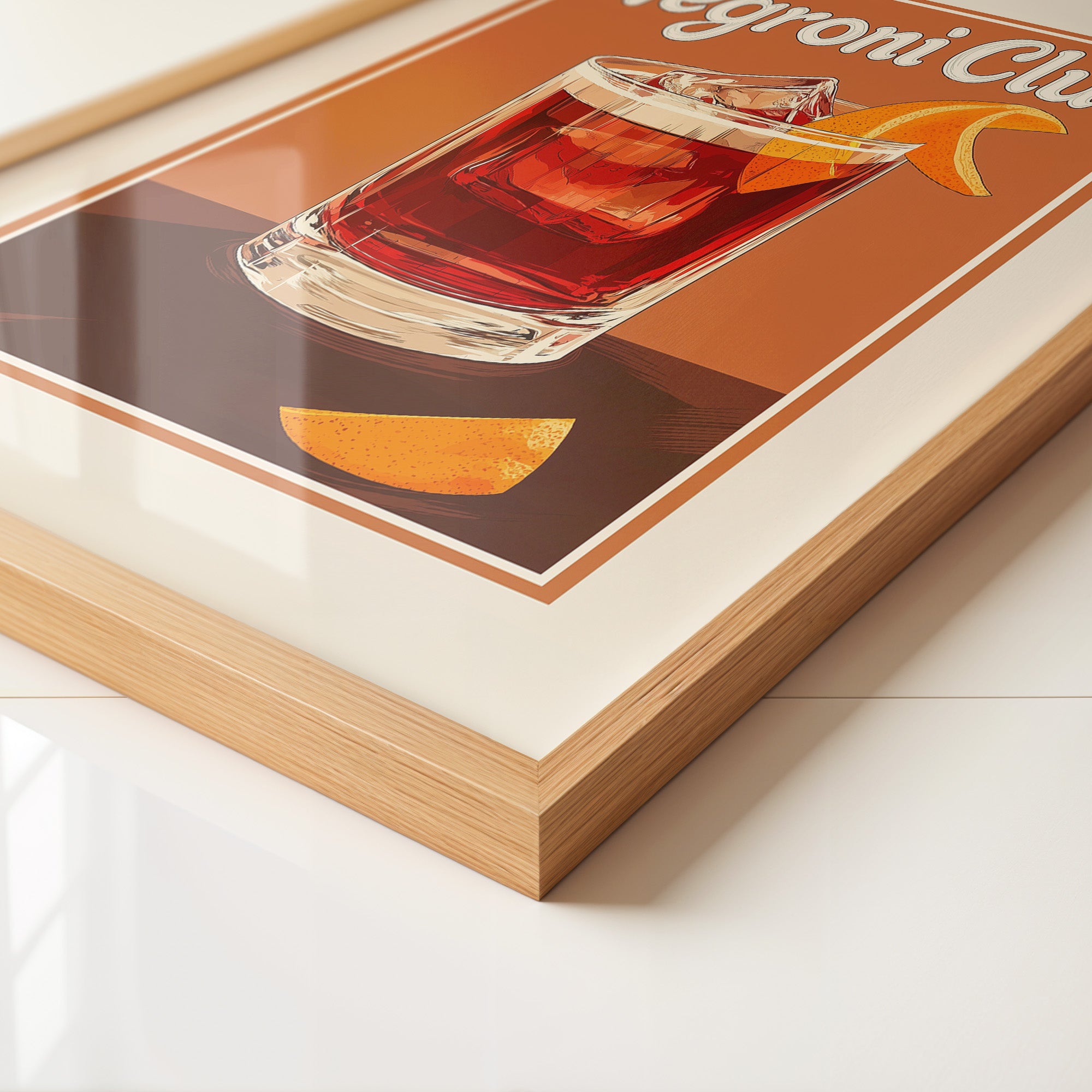 Negroni Glas Vintage Stil