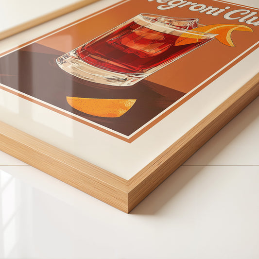 Negroni Glas Vintage Stil