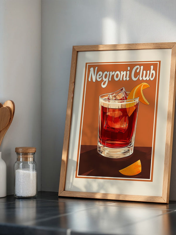 Negroni Glas Vintage Stil