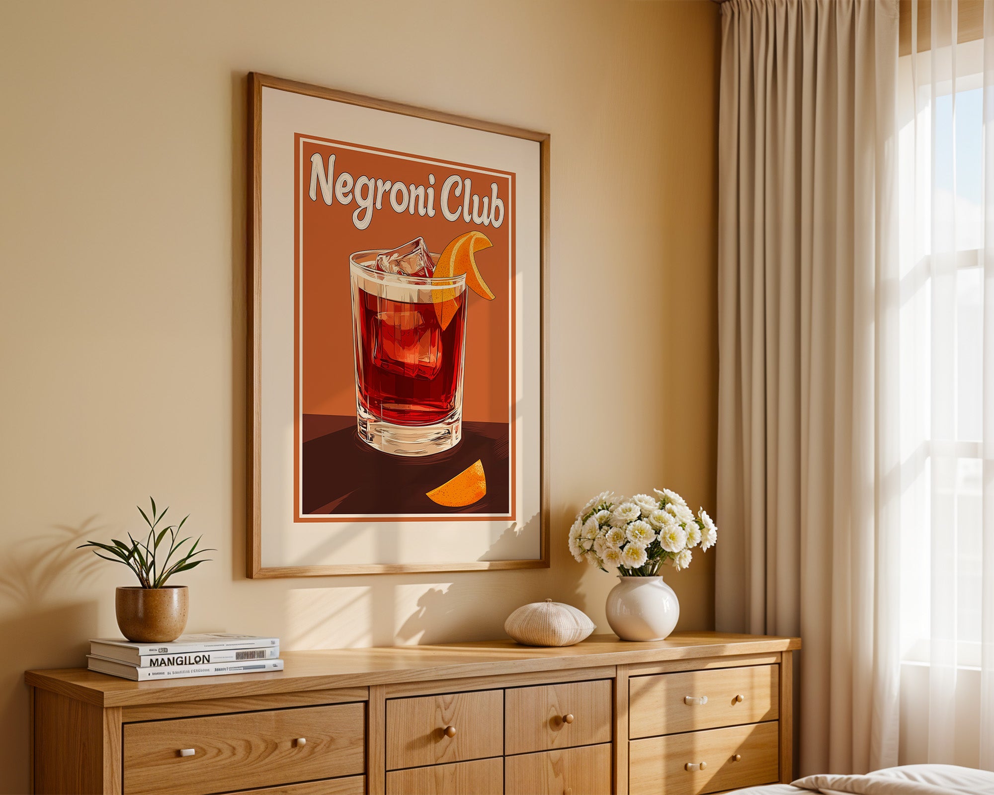 Negroni Glas Vintage Stil