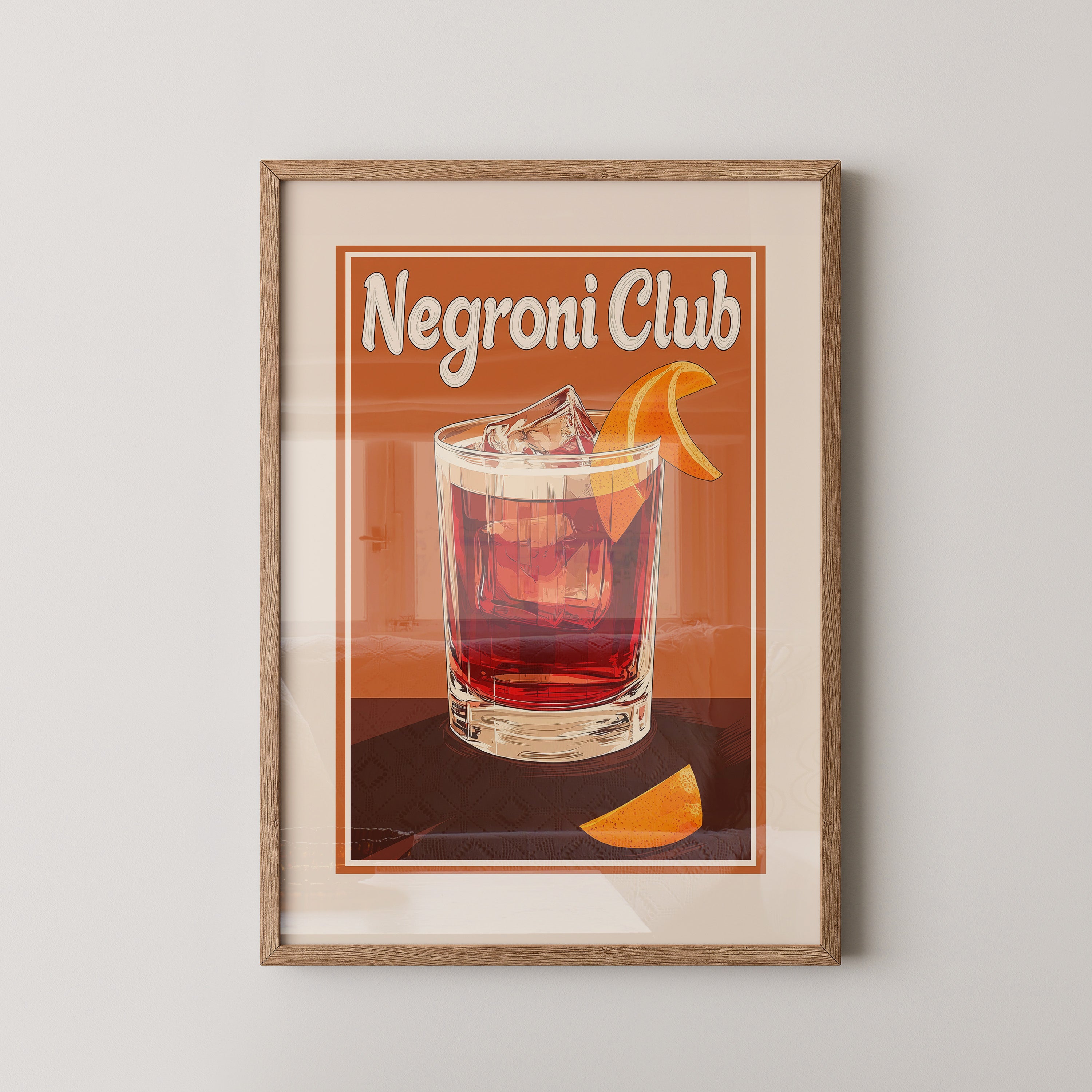Negroni Glas Vintage Stil