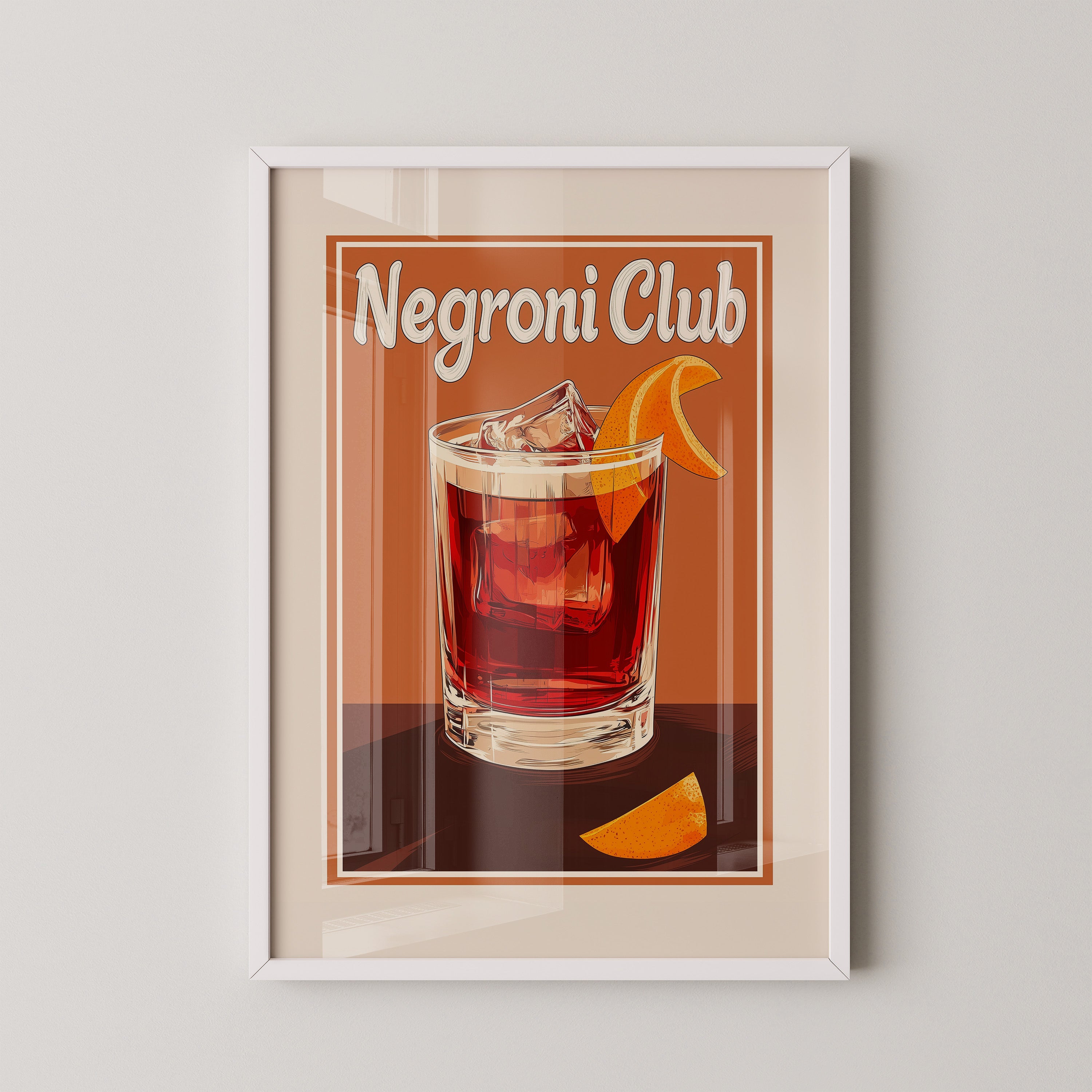 Negroni Glas Vintage Stil