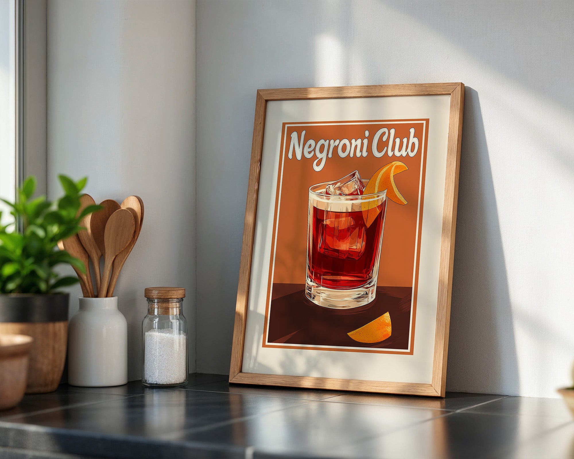 Negroni Glas Vintage Stil