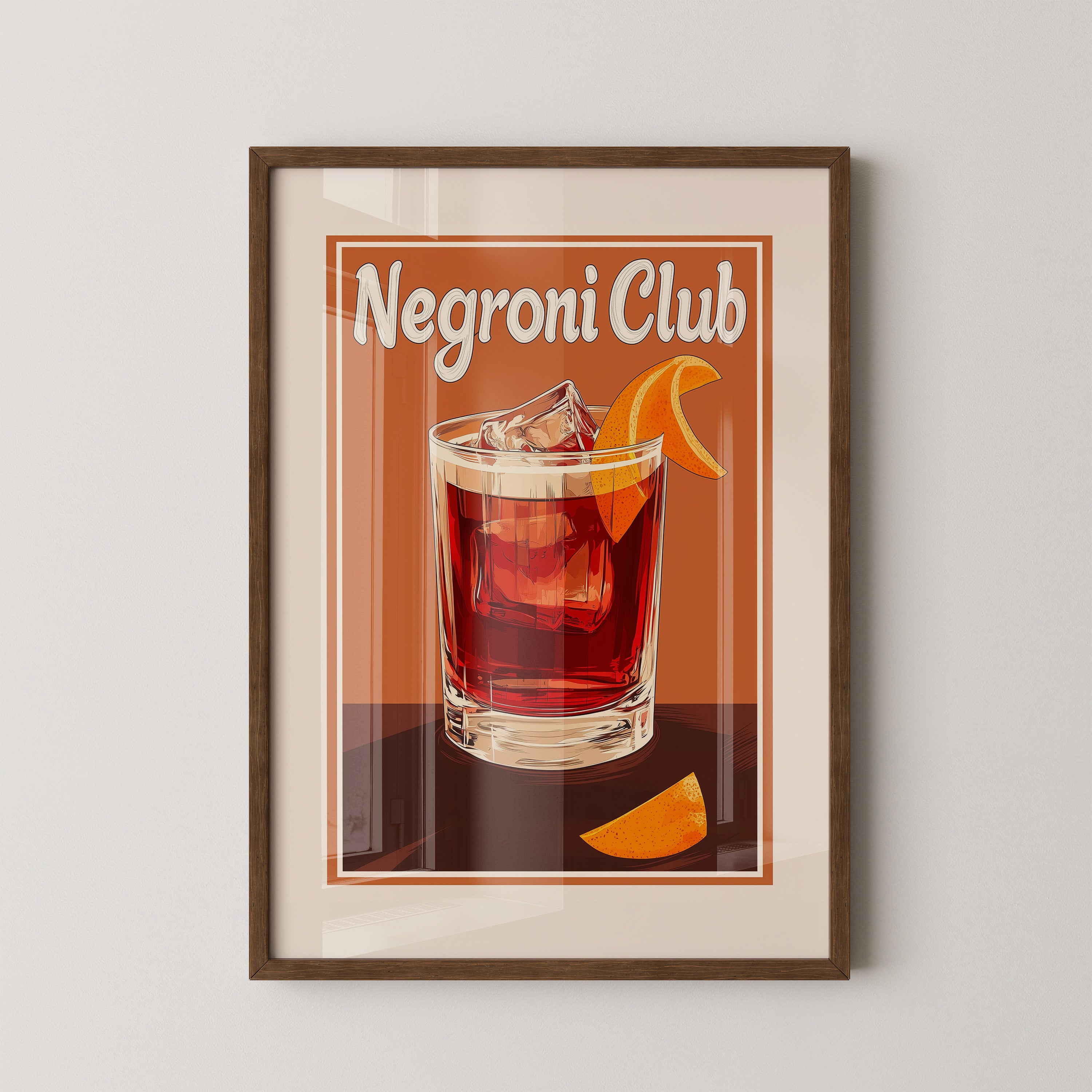 Negroni Glas Vintage Stil
