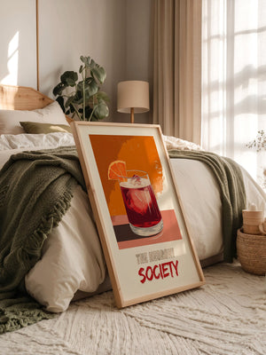 Negroni Cocktail Vintage Stil