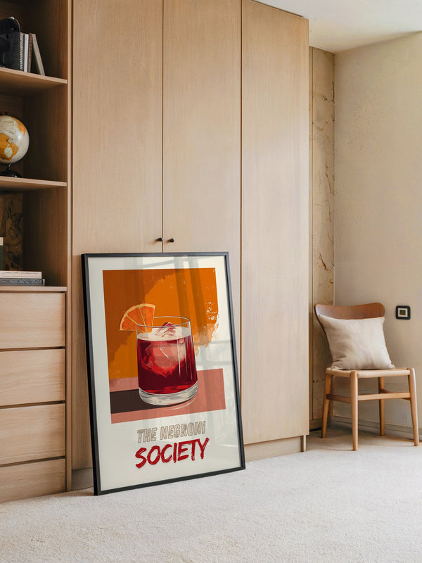 Negroni Cocktail Vintage Stil