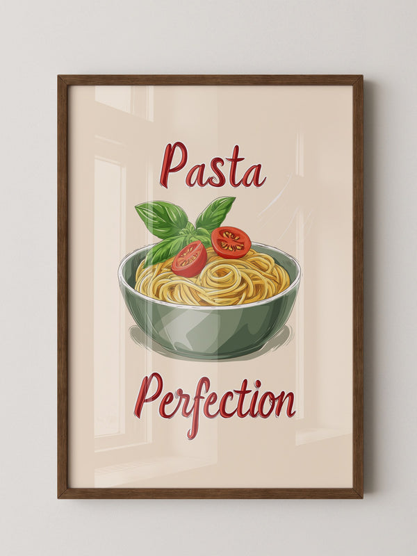 Spaghetti Illustration Retro Look