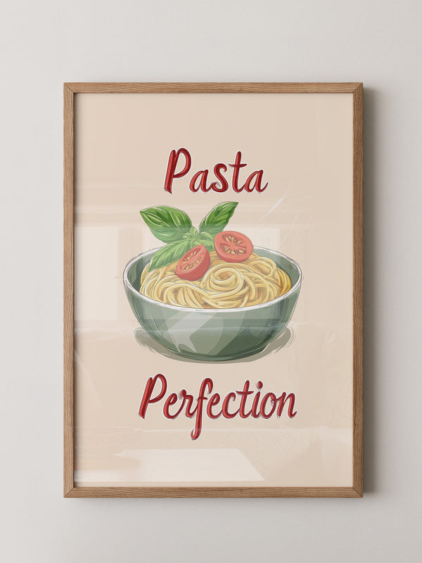 Spaghetti Illustration Retro Look
