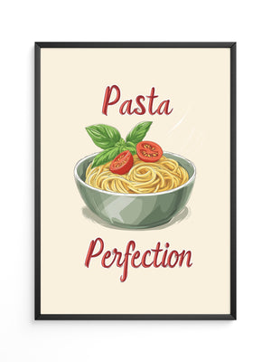 Spaghetti Illustration Retro Look