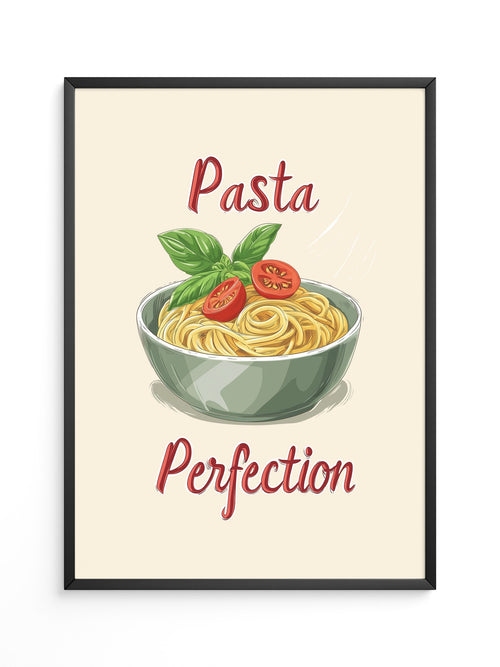 Spaghetti Illustration Retro Look