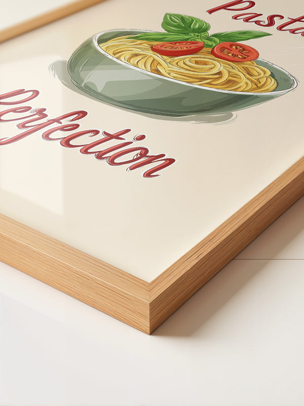 Spaghetti Illustration Retro Look