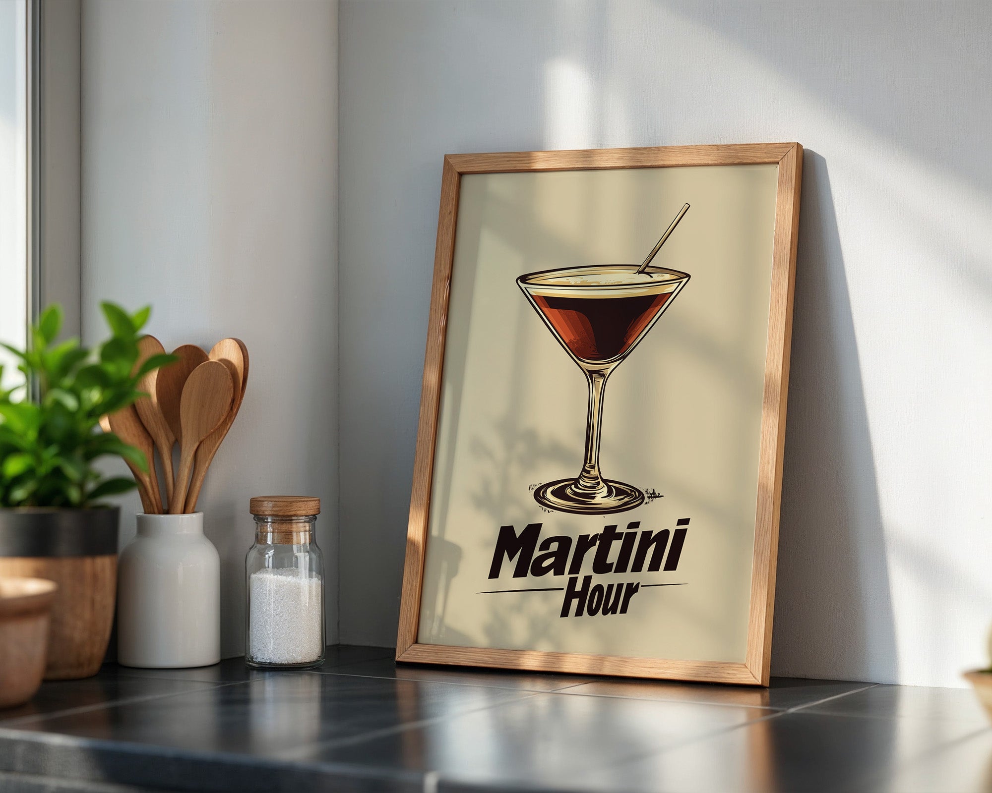 Cocktailglas Retro-Stil