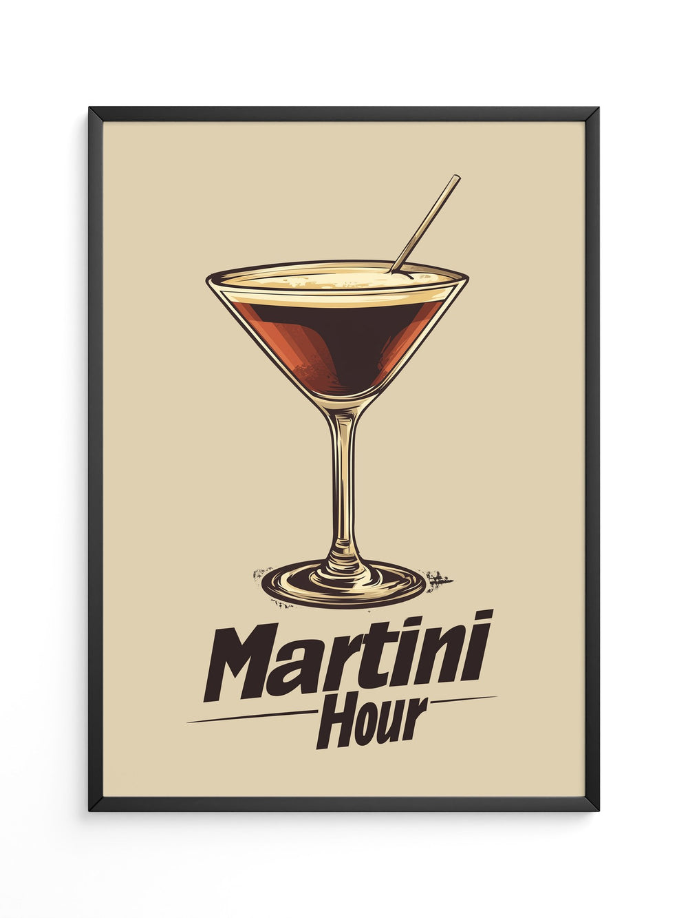Cocktailglas Retro-Stil