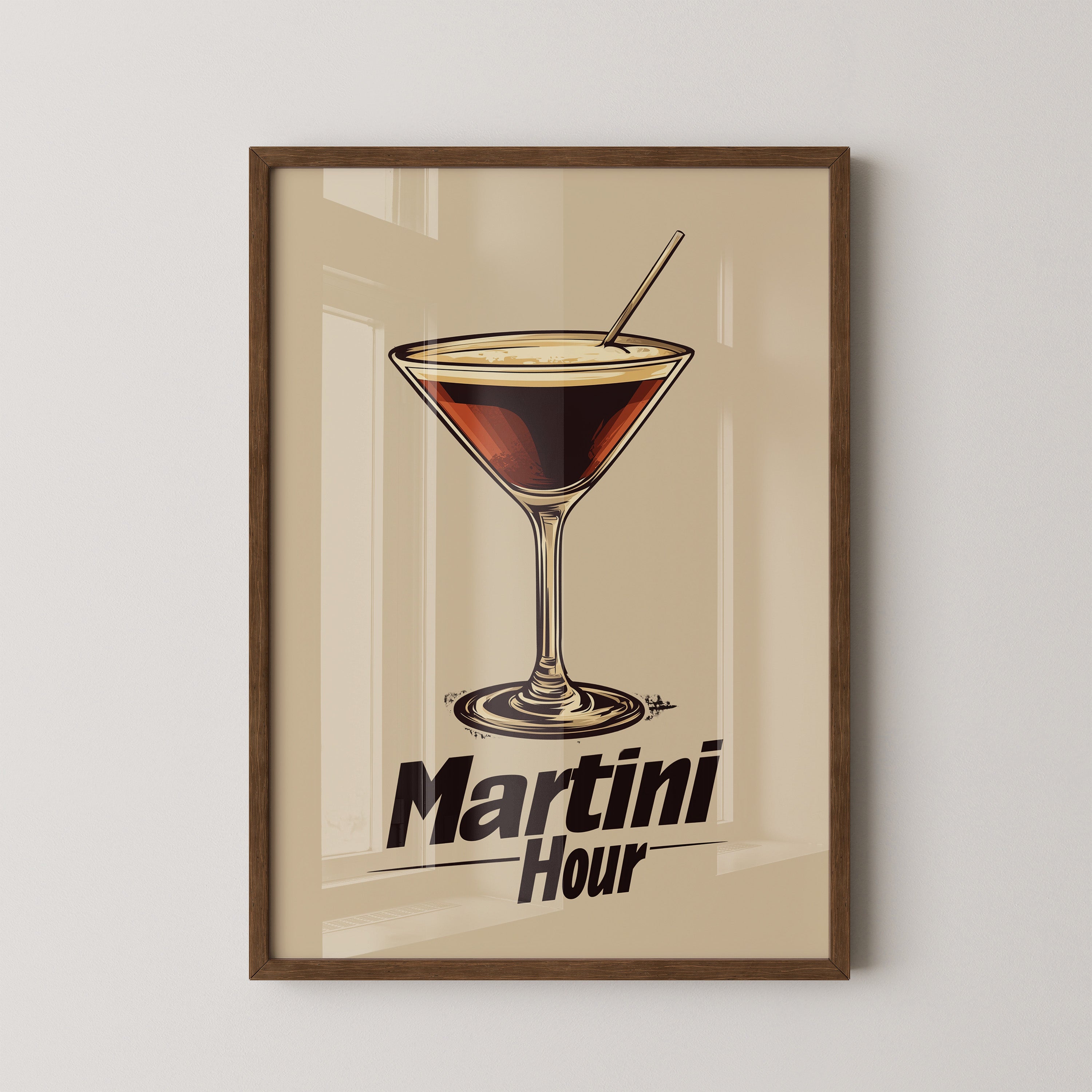 Cocktailglas Retro-Stil