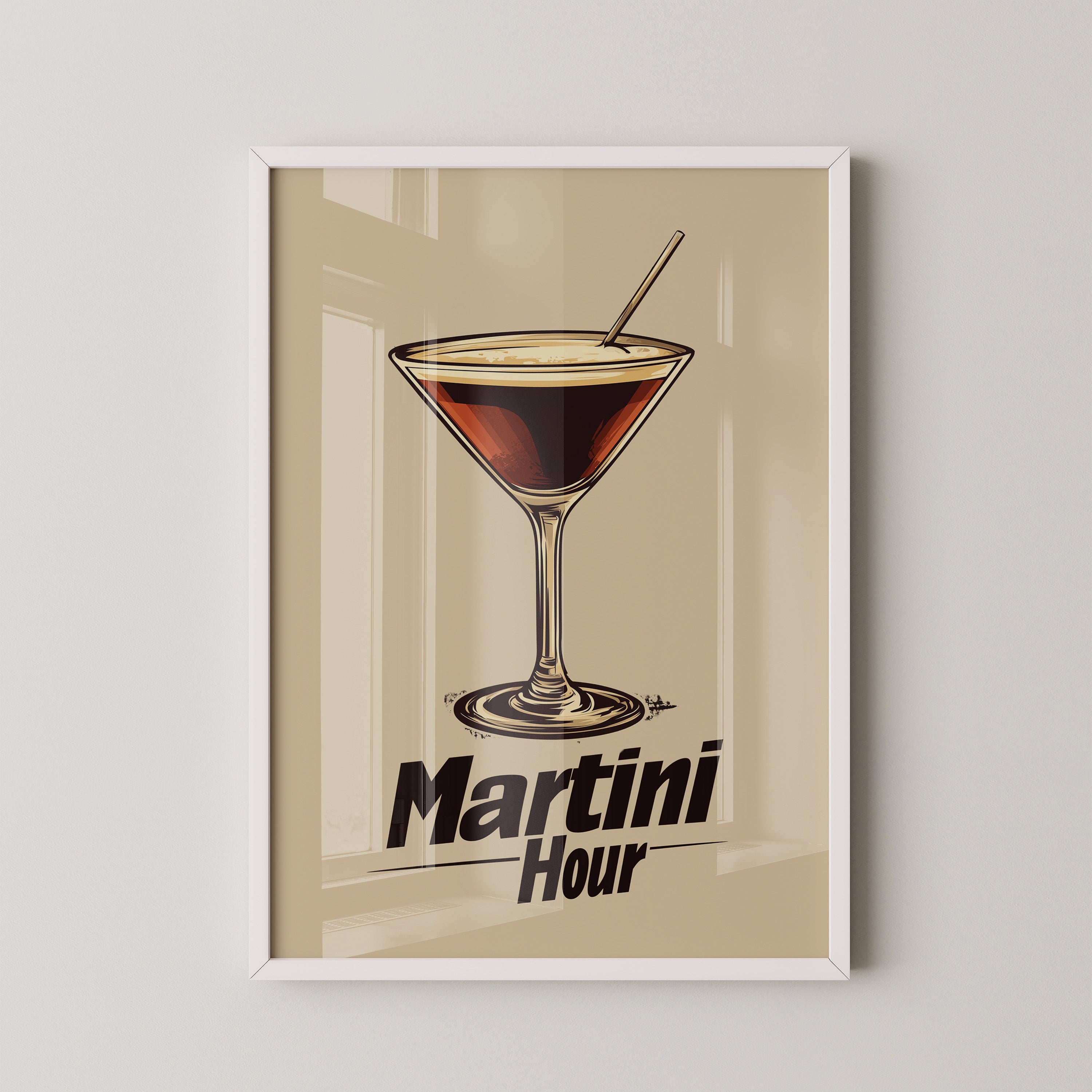 Cocktailglas Retro-Stil