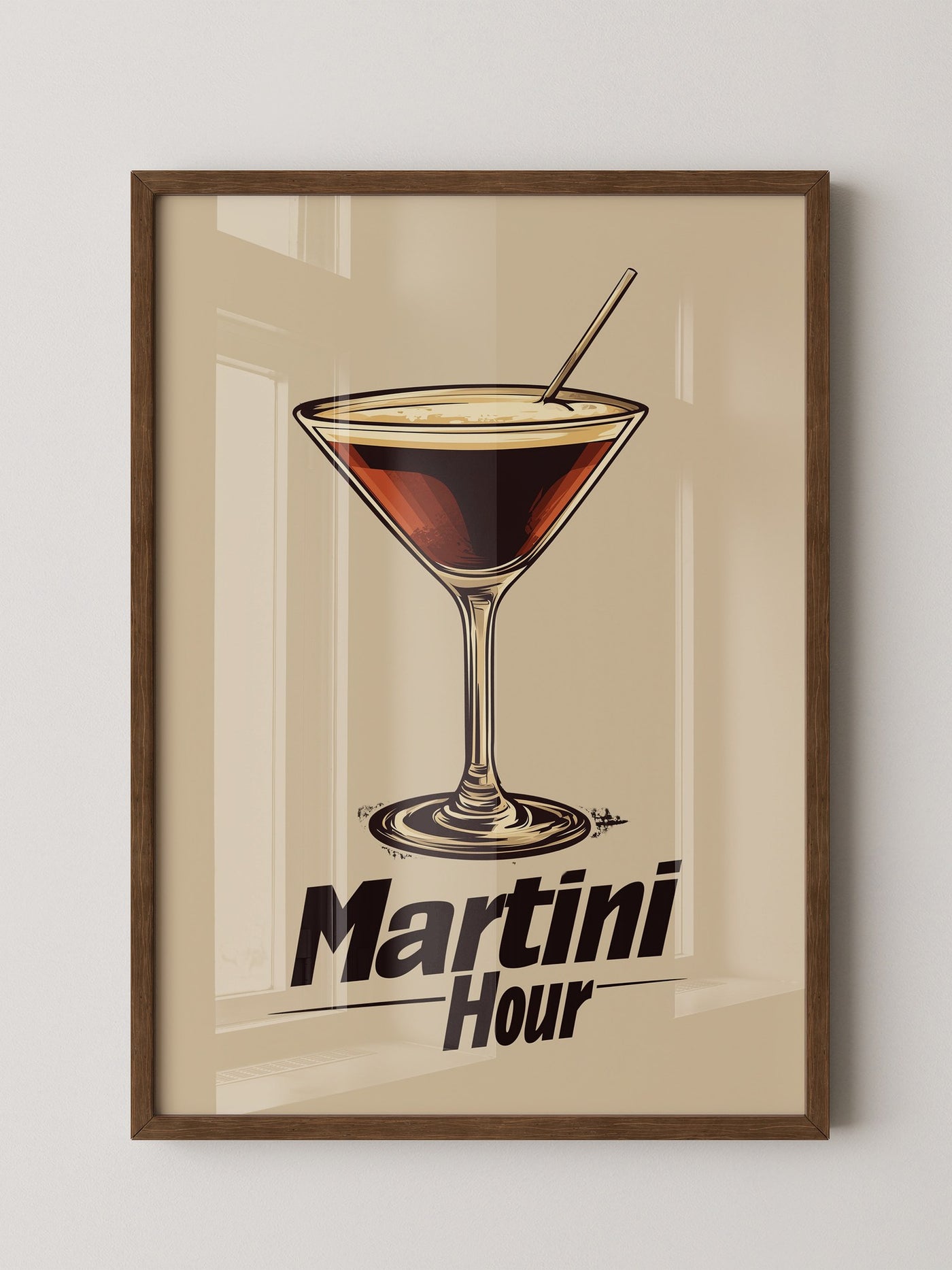 Cocktailglas Retro-Stil