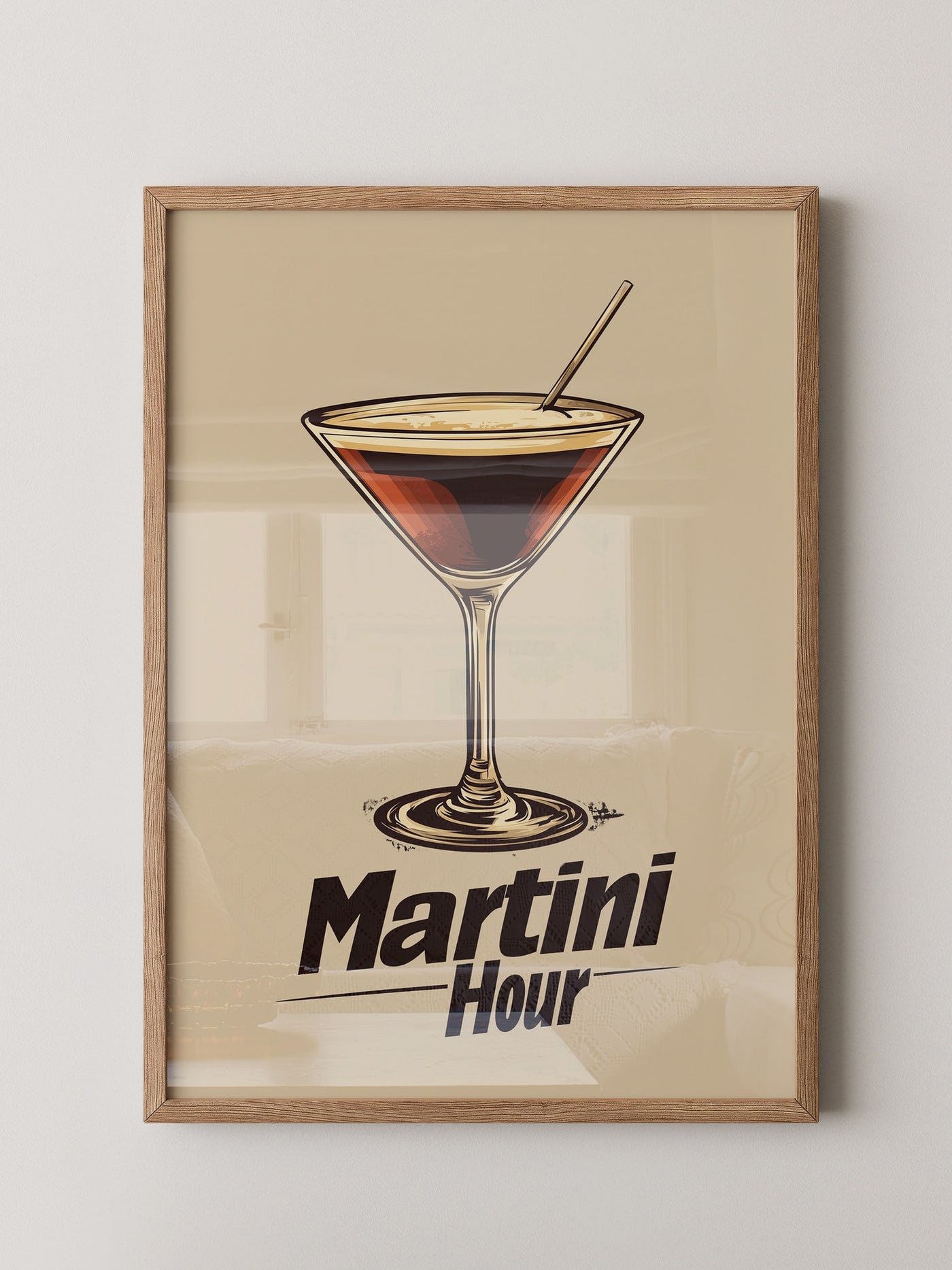 Cocktailglas Retro-Stil