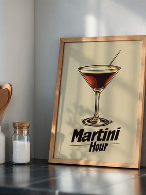 Cocktailglas Retro-Stil