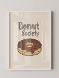 Donut Schoko-Ring Zeichnung