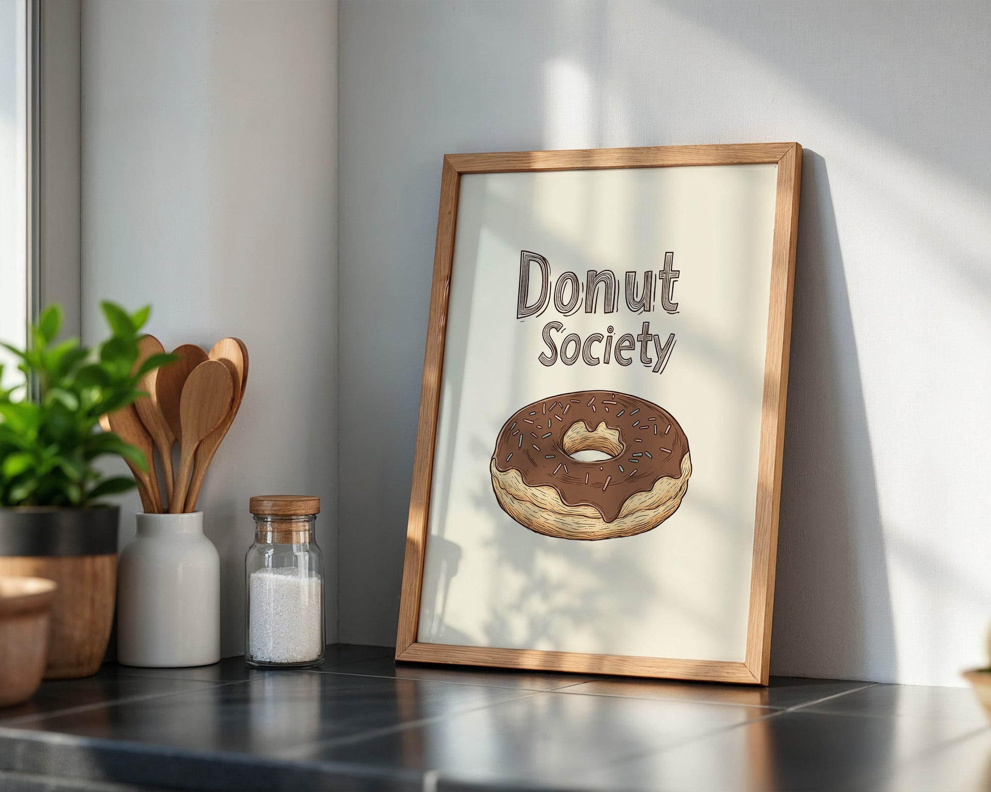 Donut Schoko-Ring Zeichnung