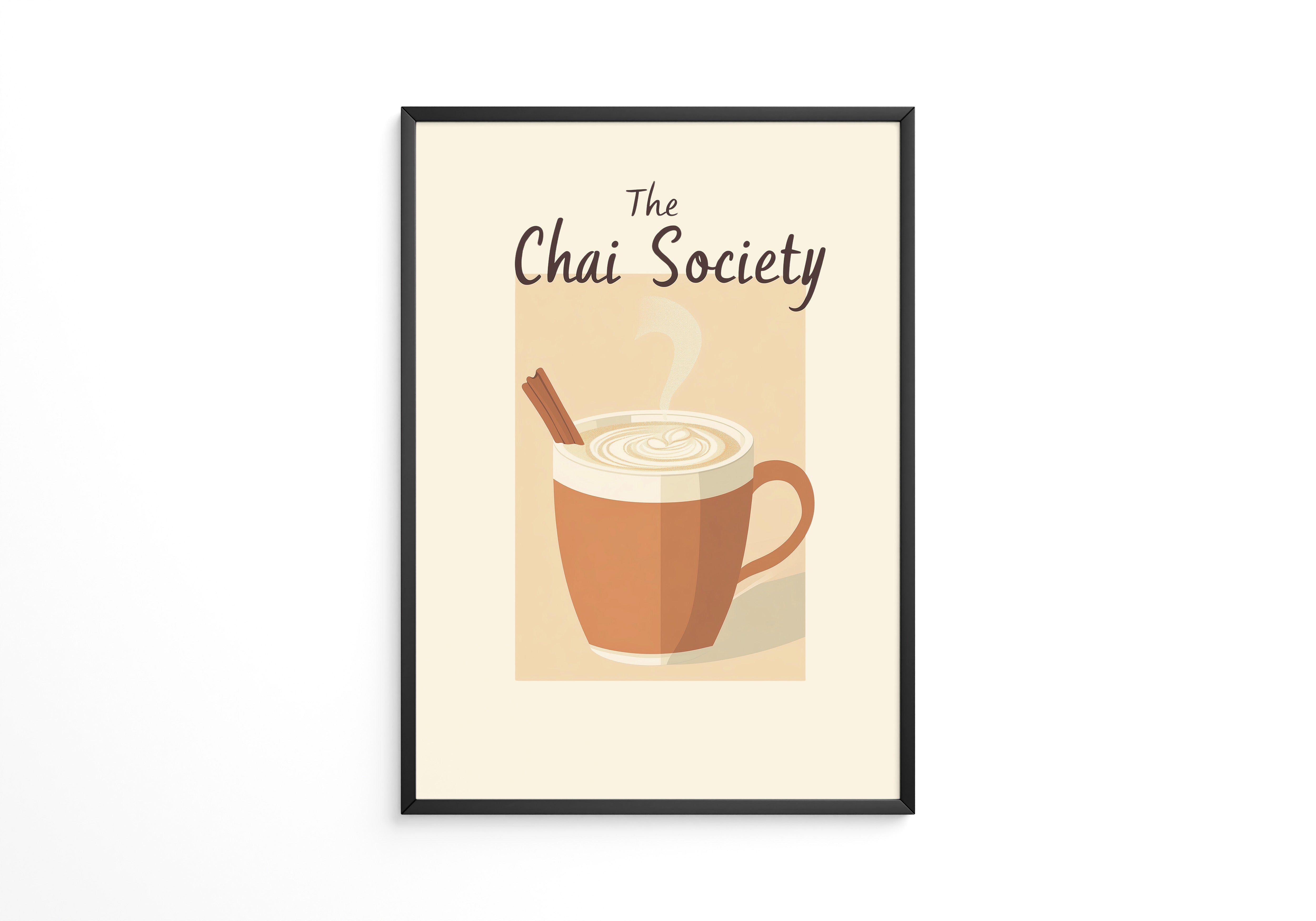 Chai Tasse stilisiert