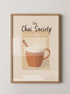 Chai Tasse stilisiert