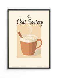 Chai Tasse stilisiert