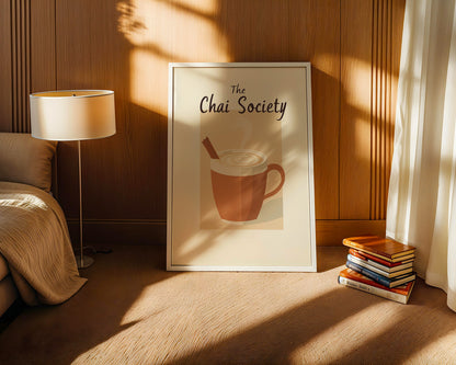 Chai Tasse stilisiert