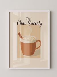 Chai Tasse stilisiert