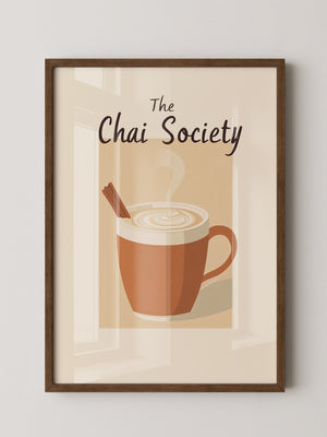 Chai Tasse stilisiert