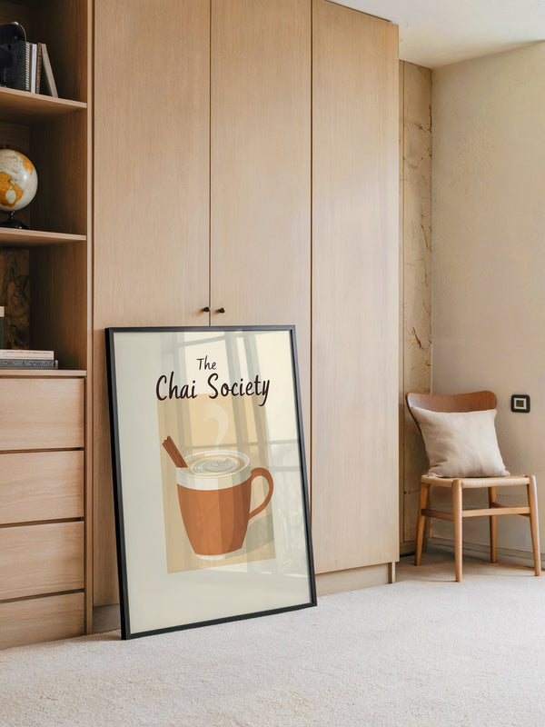 Chai Tasse stilisiert